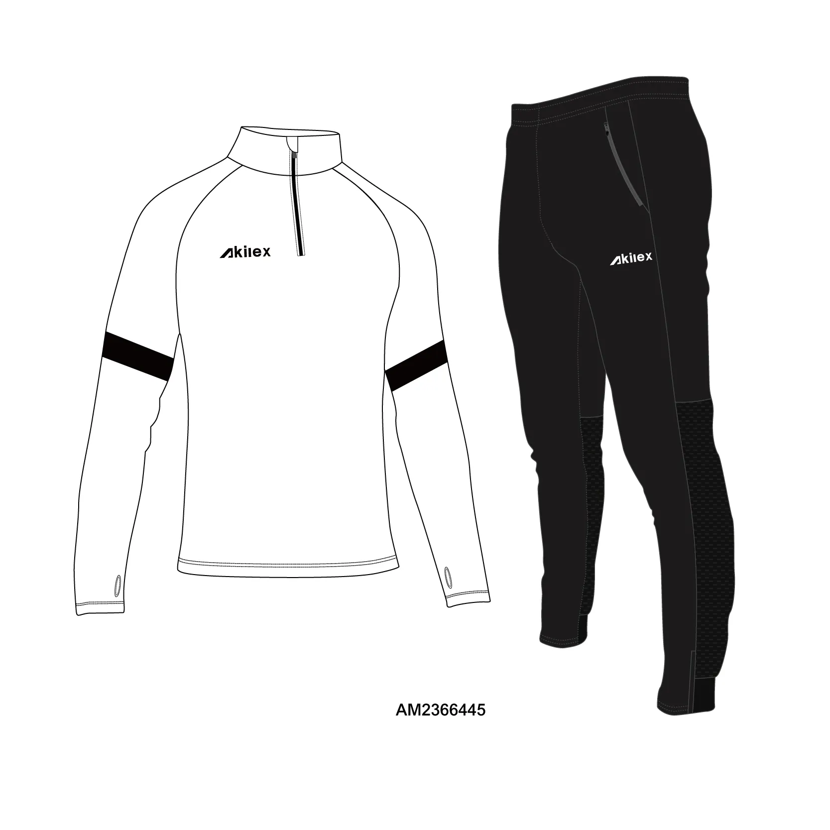 Akilex Custom Your Own OEM Design Hochwertige Slim Fit Sport bekleidung Jogging anzüge Herren Sportswear Trainings anzug Fitness-Sets