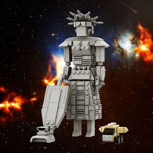 Blocs de construction robotiques Space Eagle en plastique, 40 pièces, modèle Spaceballs <span class=keywords><strong>Mega</strong></span> Maid, puzzles à assembler en petites particules - Product Image 2