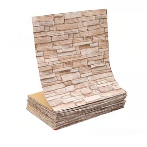 Hình nền tự dính 3D tường Sticker bán buôn bọt gạch trang trí gạch hình nền - Product Image 3