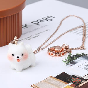 Adorno de Resina 3D para Escritorio, Miniatura de Perro de Simulación, Accesorio de Joyería y Manualidades - Product Image 2