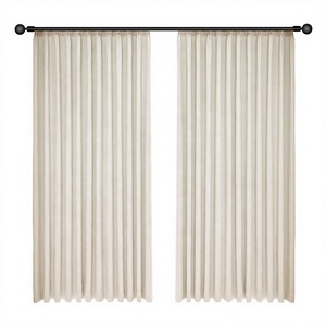 Rideaux occultants <span class=keywords><strong>de</strong></span> haute qualité, rideaux plissés <span class=keywords><strong>de</strong></span> couleur unie, décorations <span class=keywords><strong>de</strong></span> fenêtres pour bureau, salon, chambre à coucher - Product Image 6
