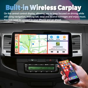 Radio Android 13 de 12.3 Pulgadas, Reproductor de Video para Auto, Estéreo para Toyota Fortuner HILUX Revo Vigo 2007-2015, GPS, Multimedia, Carplay, Unidad Principal - Product Image 2