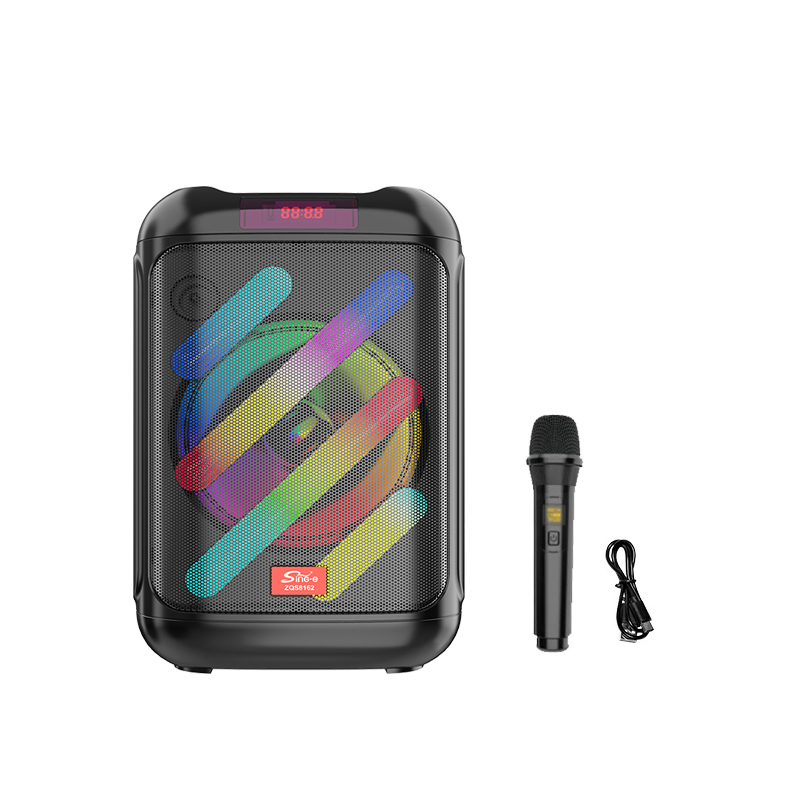 ZQS8162 Portable High-Power Rechargeable BT Speaker 8-Inch