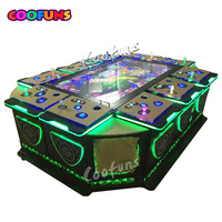 Feu Kirin Pêche Jeu Machine Tir Arcade Poisson Table 10 Joueurs Poisson Jeu