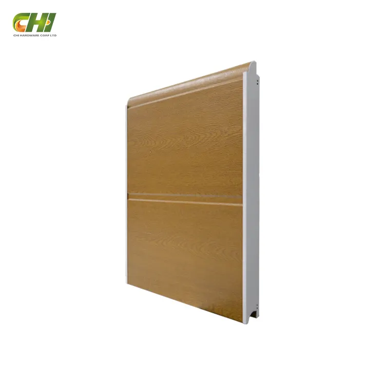 Современные гладкие панели для гаражных дверей, наружная изоляция, секционная панель для гаражных дверей, 2,4 м, для гаражных дверей