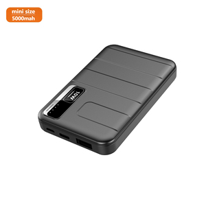 Nhãn hiệu riêng 5000mAh ngân hàng điện sạc di động LED hiển thị kỹ thuật số Powerbank pin bên ngoài gói poverbank cho tất cả các điện thoại - Product Image 1