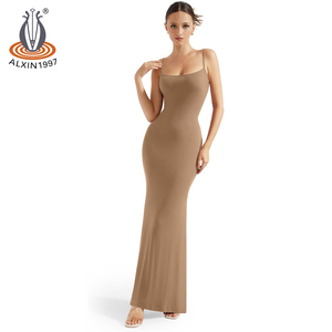 Đầm đuôi cá nữ Alxin chất lượng cao, kiểu dáng ôm sát, không tay, chất liệu gân dài, gợi cảm, bán buôn trực tuyến - Product Image 2