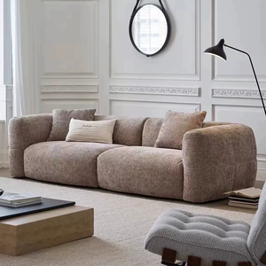 Sofás de 4 plazas modernos de gama alta, sofás de nube de crema <span class=keywords><strong>para</strong></span> el hogar, juego de sofás <span class=keywords><strong>para</strong></span> sala de estar, sofá cómodo de diseñador <span class=keywords><strong>para</strong></span> <span class=keywords><strong>muebles</strong></span> de sala de estar - Product Image 1