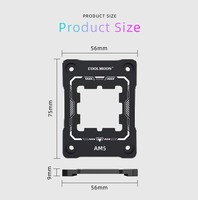 OEM COOLMOON Gaming Computer AMD Accessories AM5 CPU Bending Corrector Frame Protector AMD Buckle Fix Substitute Cpu Holder