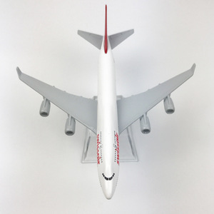Fabrikanten Leveren Gelegeerde Vliegtuigmodel B747 Zwitserse 16Cm Vliegtuigmodel Op Maat Voor Bedrijfsgeschenk - Product Image 4