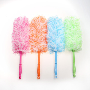 Outil de nettoyage en fibres pour dépoussiérer, pour la maison, la cuisine, l'hôtel, écologique, couleurs aléatoires, manche court et épais - Product Image 1