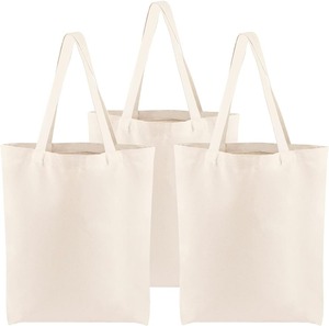 Wholesale White Cotton Printed Canvas Women Tote Shopping Bag Customize Promotional Canvas Tote Bag Cotton Beach Bag