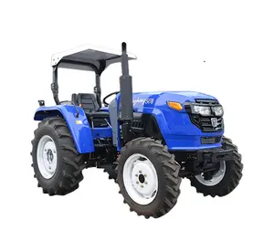 Pertanian Lmilit Roda 4X4 45 Cp Tractores Americanos Mesin Traktor 40hp Roda untuk Pembajak Besar