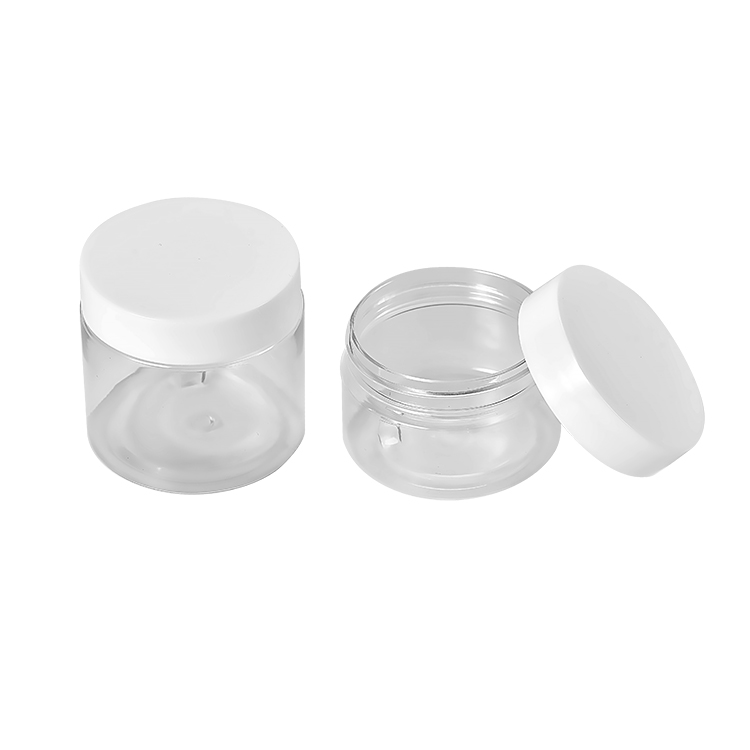 Wholesale Clear Plastic PET Jar 50-500ml Wide-mouth Cap Ideal for Nuts Tea Food Storage Hot Seller