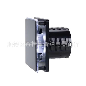 Ventilador de Extracción para Baño OEM de 4 Pulgadas con Carcasa de Vidrio y Retroiluminación para Ventilación - Product Image 4