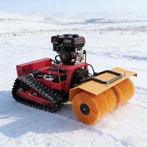 Tondeuse à gazon RC compacte et souffleuse à neige : Démarrage rapide, haute efficacité, entretien extérieur toutes saisons de la neige et de l'herbe - Product Image 5