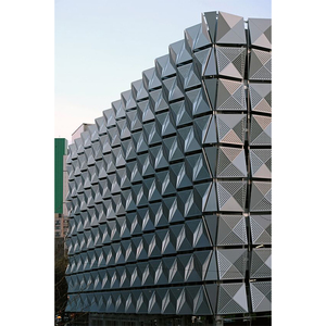 Keenhai trang trí xây dựng mặt tiền thiết kế công nghiệp phong cách nhôm hệ thống bảng điều khiển cho cong bức tường rèm - Product Image 5