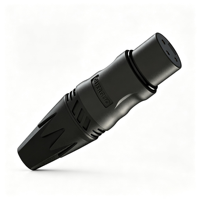GUERGUO Câble audio pour microphone XLR femelle 3 broches multicolore, connecteur Cannon 3 cœurs pour micro et table de mixage