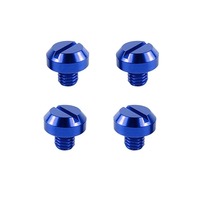 4 Uds M10 * 1,25 CNC tapa de orificio de espejo lateral de motocicleta para Z125 Z400 Versys 650 650 FZ-07 DE LA FZ-09 DE LA MANO CRF250L CB1000R SV650 KLR