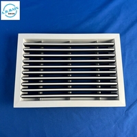 Diffuseur linéaire moderne en aluminium 1000*100 - Grille d'aération de plafond CVC pour la ventilation commerciale et résidentielle