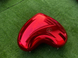 <span class=keywords><strong>ลูก</strong></span>โป่งฟอยล์รูปหัวใจขนาดใหญ่ ทำจากพีวีซีโครเมียมแบบเป่าลม สีแดง สำหรับตกแต่งงานแต่งงาน งานปาร์ตี้ วันวาเลนไทน์ - Product Image 2