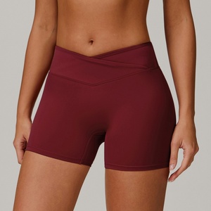 <span class=keywords><strong>Pantaloncini</strong></span> Yoga a Vita Alta Personalizzati all'Ingrosso, Effetto Push-Up, <span class=keywords><strong>Aderenti</strong></span>, per Donna, Abbigliamento Sportivo e Fitness - Product Image 5