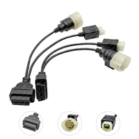 Arnés de cableado adaptador OBD2 con núcleo de cobre de 12V para kit de herramientas de diagnóstico, software SDS 8.40, compatible con motores fueraborda Suzuki