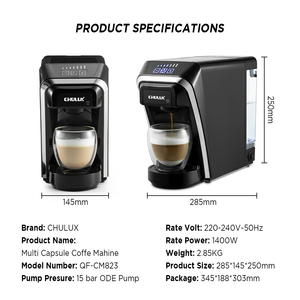 Cafetera de Cápsulas 4 en 1, Cafetera Profesional para Uso Doméstico y al Aire Libre, Marca OEM, Capacidad de 800 ml - Product Image 4