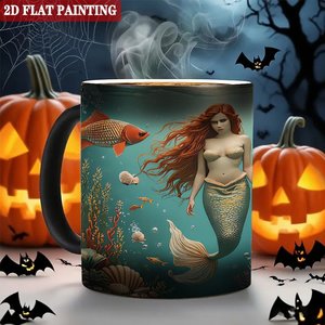 Blank Mug Frosted Black 11oz Heat Sensitive Customizable Gift <b>Cup</b> For <b>Personal</b> Design - Product Image 6