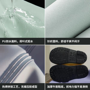 Combinaison de pêche intégrale pour enfants avec imprimé dessin animé en PVC, idéale pour la plage, la pêche, les centres de villégiature, printemps, été, automne, hiver - Product Image 2