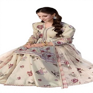 Ropa formal pakistaní de moda, vestidos de marca y algodón bordado. Belleza y gracia tradicionales en cada costura, calidad premium. - Product Image 2