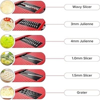 Groentechopper Multi-Functionele Cutter 10-In-1 Voor Aardappelen Tomaten Knoflook Wortelen En Fruit Rasp Groente Julienne