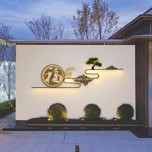 โคมไฟติดผนังกลางแจ้งแถบยาว LED แสงอุ่น 120x45 ซม. กันน้ำ พลังงานแสงอาทิตย์ สำหรับตกแต่งศาลาในสวน - Product Image 4