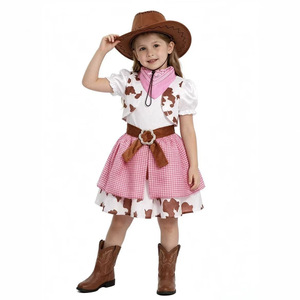 Costume de cosplay Jessie Toy Story pour filles, robe de cowgirl, chapeau, tenue western pour Halloween - Product Image 5