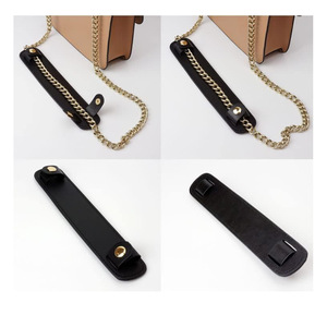 Accesorios para bolso tote: soporte para el hombro, bolsa anti-presión en el hombro con almohadillas anchas de cuero PU y cadena para el bolso. - Product Image 4