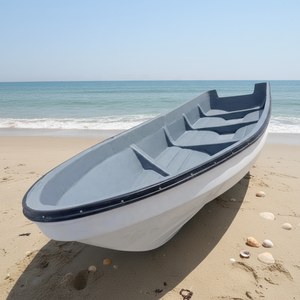 Yacht Panga à coque simple en fibre de verre de 23 pieds, bateau de pêche fluvial - Product Image 1