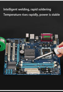 <span class=keywords><strong>Fer</strong></span> à <span class=keywords><strong>souder</strong></span> électrique double puissance avec pointe de soudage à haute/basse température commutable pour soudure électrique - Product Image 6