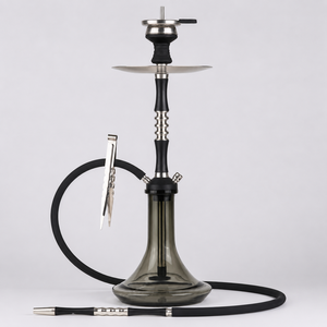Set de Hookah Moderno con Base de Vidrio, Pipa de Shisha de Acero Inoxidable, Kit Completo para Salón, Bar, Uso Doméstico, OEM Personalizado - Product Image 2