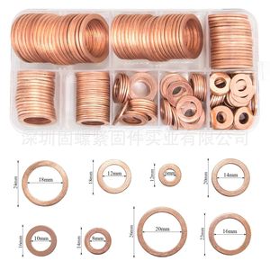 Copper Metric Sealing Flat Washers Assortment Kit 150pcs M20 M18 M16 M14 M12 M10 M8 M6 - Product Image 3