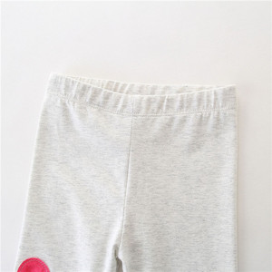 Pantalons blancs pour filles, leggings serrés, vêtements pour enfants, vêtements bon marché pour bébés filles, pantalons pour enfants avec impression de ballon pingouin - Product Image 3