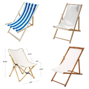 Sedia a <span class=keywords><strong>Sdraio</strong></span> Pieghevole in Legno Personalizzabile con Logo, Disponibile in Arancione, Rosso, Bianco e Giallo, Dimensioni Personalizzabili - Product Image 6