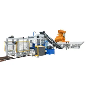 QT4-15 Automatic hydraulic block moulding machine hollow concrete paving interlocking brick machine cement brick making machine