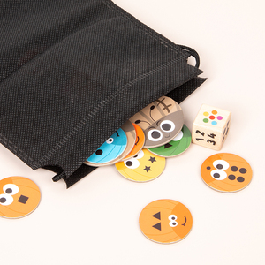 Juego de mesa de destreza interactivo con temática de insectos con dados de colores, pinzas y tarjetas, juguete de reacción Montessori para niños y niñas - Product Image 5