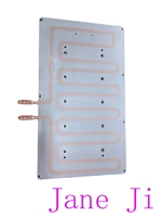 Plaque froide liquide OEM avec Tube en cuivre pour plaque de refroidissement IGBT industrielle