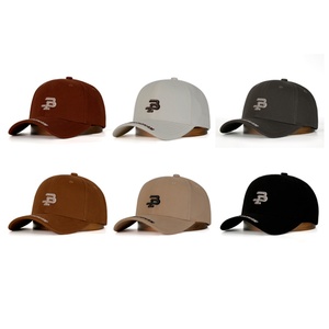 Gorra de Béisbol de 6 Paneles de Sarga 100% Algodón al por Mayor, Color Sólido, para Deportes al Aire Libre, con Logotipo Bordado 3D Personalizado - Product Image 6