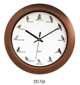12 видов настенных часов для пения птиц, часы со звуком птиц каждый час
