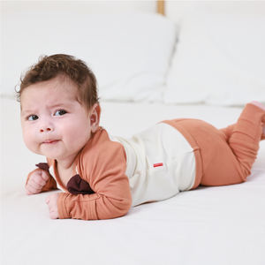 Tenue pour bébé garçon nouveau-né, combinaison à manches longues avec imprimé ours de dessin animé, combinaison en bambou, pantalon, vêtements d'hiver pour enfants - Product Image 3