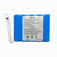 Batterie PTJ3012000032 ICR18650-4S5P 14.8V 11AH de remplacement pour Chauvet Well Fit Wireless Up Light 11000mAh 14.8V Batterie au lithium
