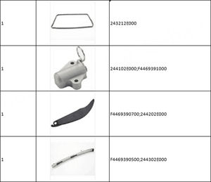 OE # Kit de Cadena de Distribución XD20XLB001 para Hyundai 2.0L1.8L-G4NB-G4NE-G4NC-G4NG - Product Image 2