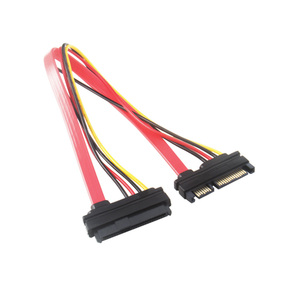 SFF-8482 29Pin SAS ไปยัง22Pin ฮาร์ดดิสก์ไดรฟ์ SATA <span class=keywords><strong>สาย</strong></span><span class=keywords><strong>ต่อ</strong></span>ขยาย30ซม. SAS ไปยังสาย SATA - Product Image 3